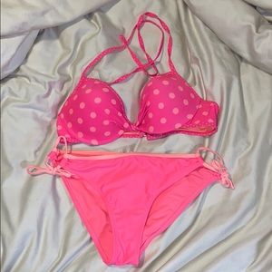 Women polka dot bikini